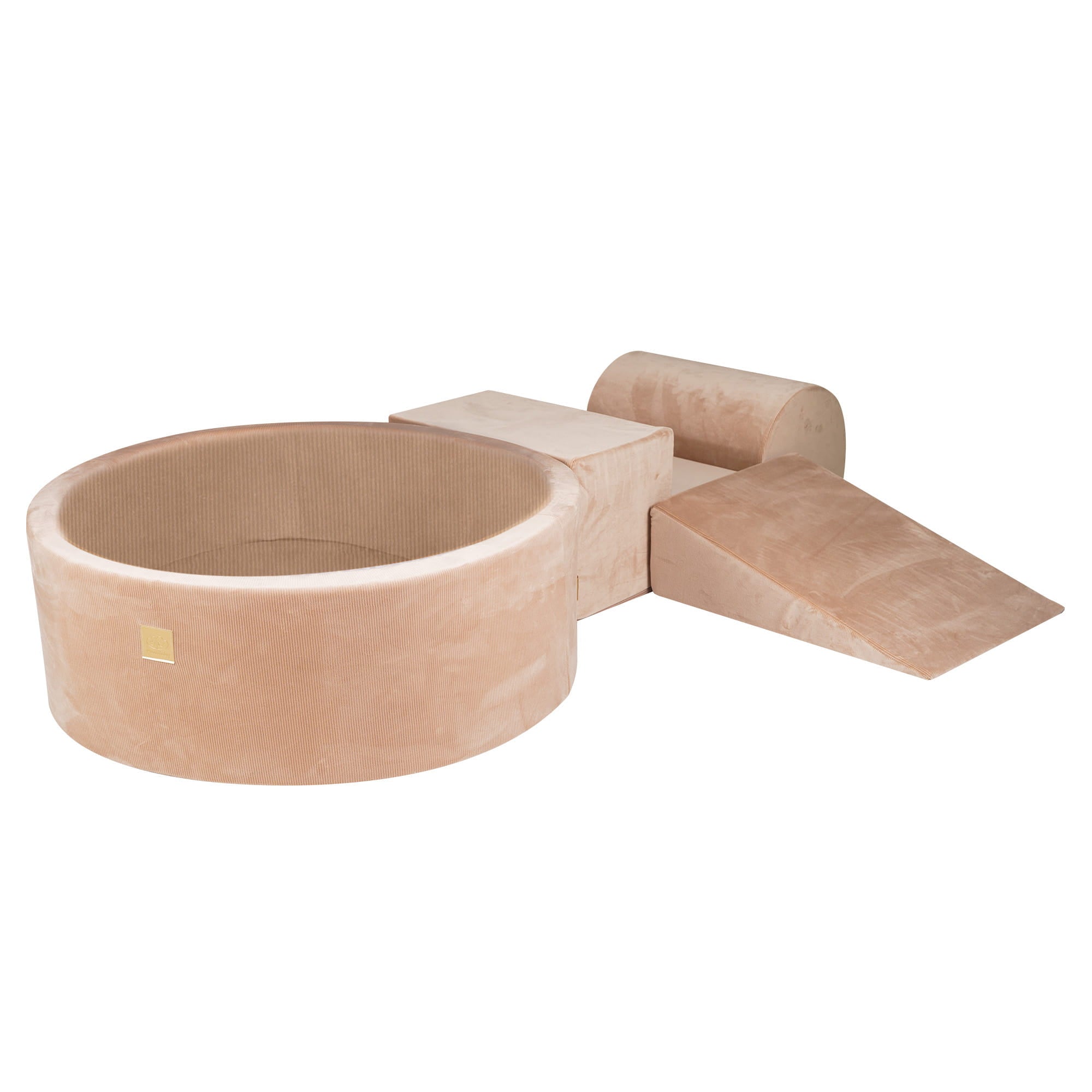 Velvet Corduroy Foam Playground 4 Elements Sand