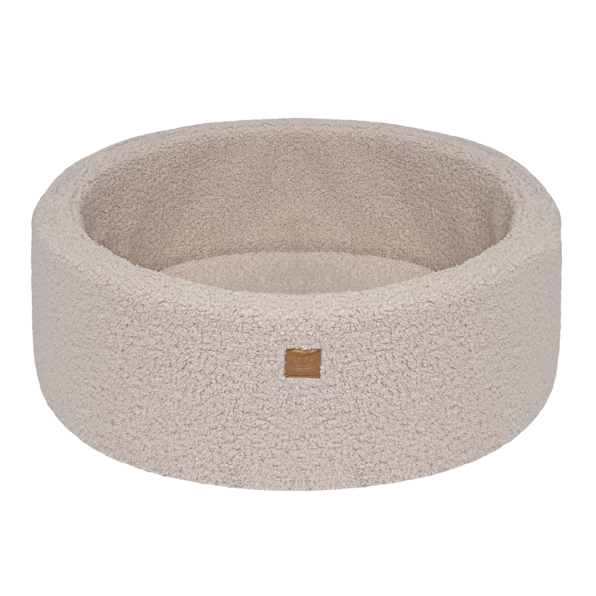 Meowbaby Bearly Baby Ball Pit Light Gray Without Balls