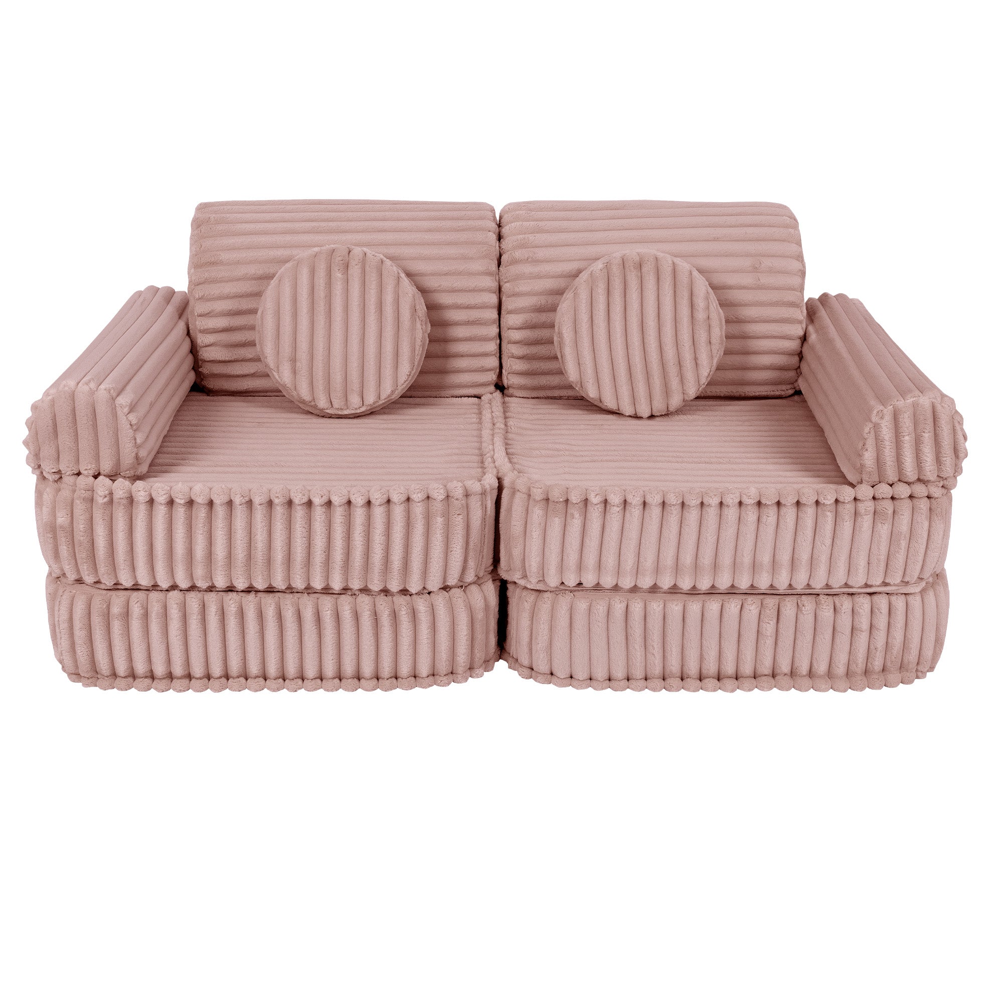 Meowbaby Churros Pocket Sofa Plus Ruby Chocolate Pink