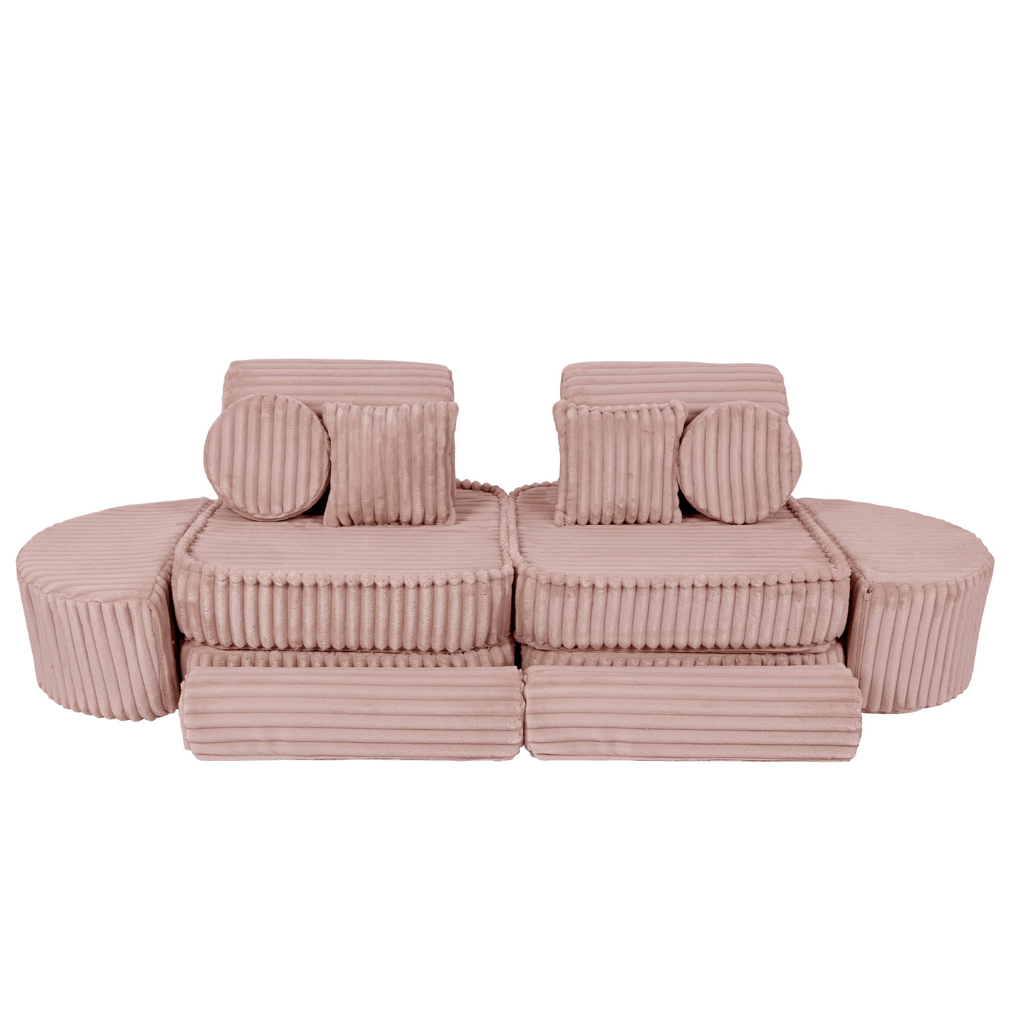 Meowbaby Churros Pocket Sofa Max Ruby Chocolate Pink