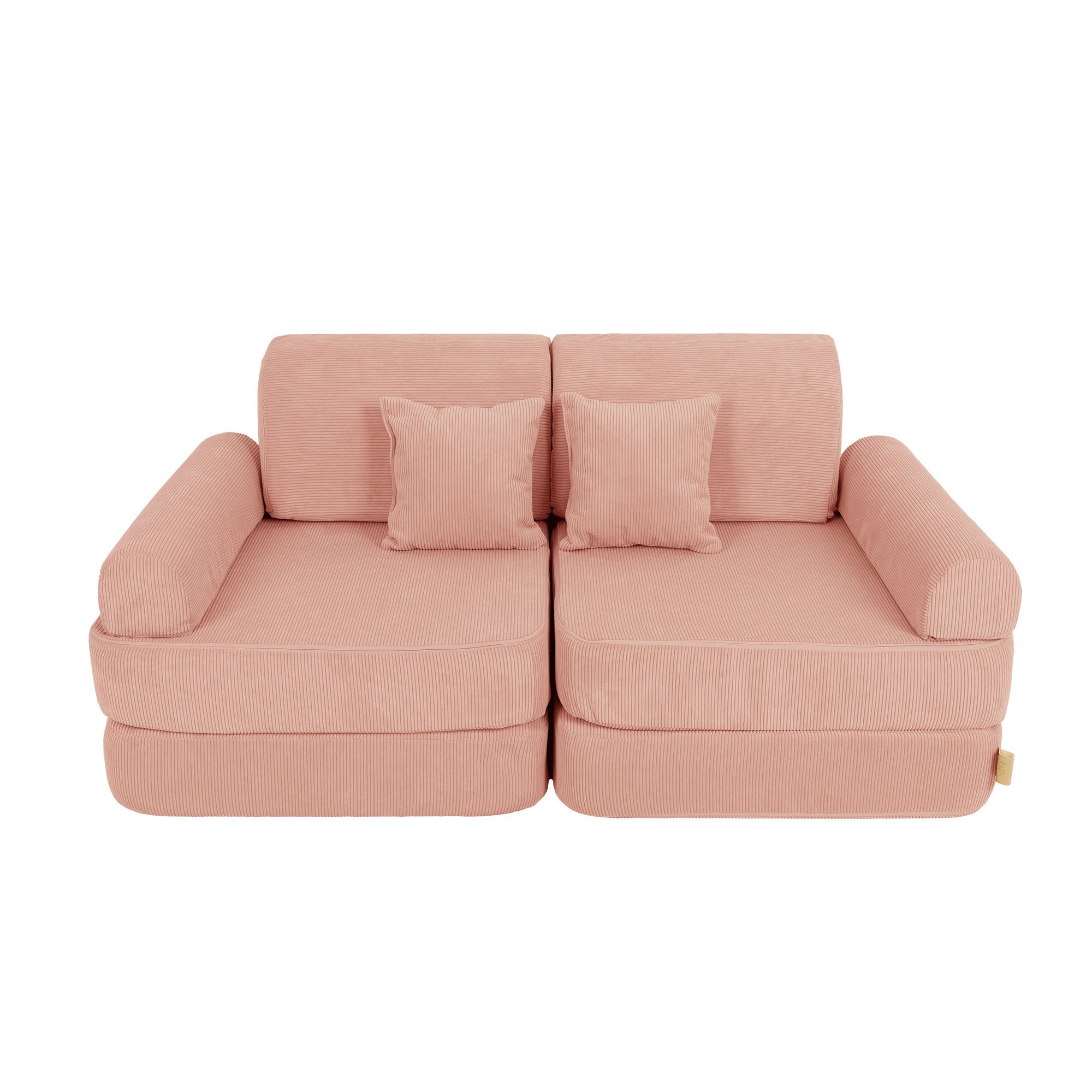 MeowBaby Slimcord Play Sofa Plus – Modular Kids Play Sofa Bed | 10 Pieces