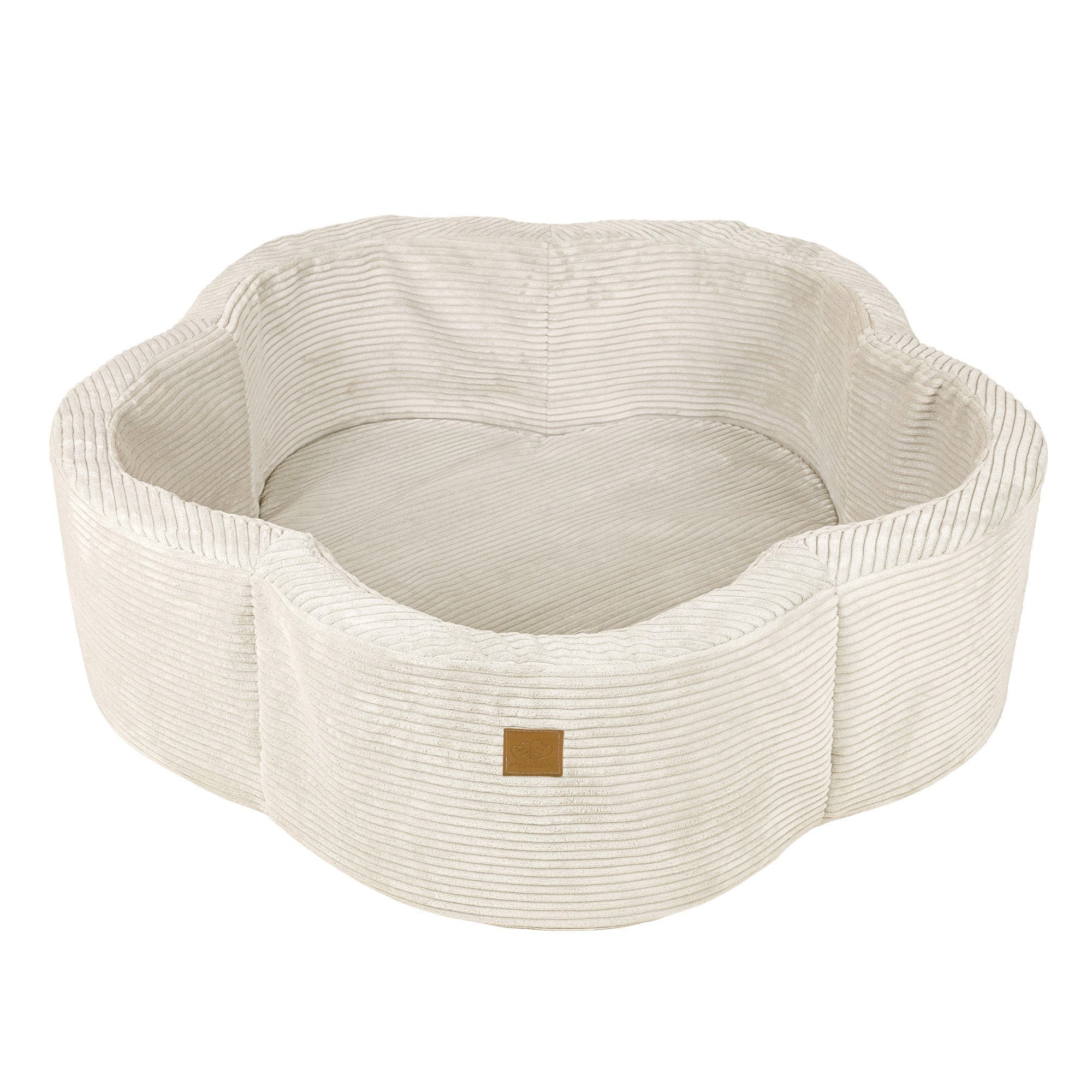 Meowbaby Aesthetic Vanilla Flower – Ball Pit for Children | Optional Balls