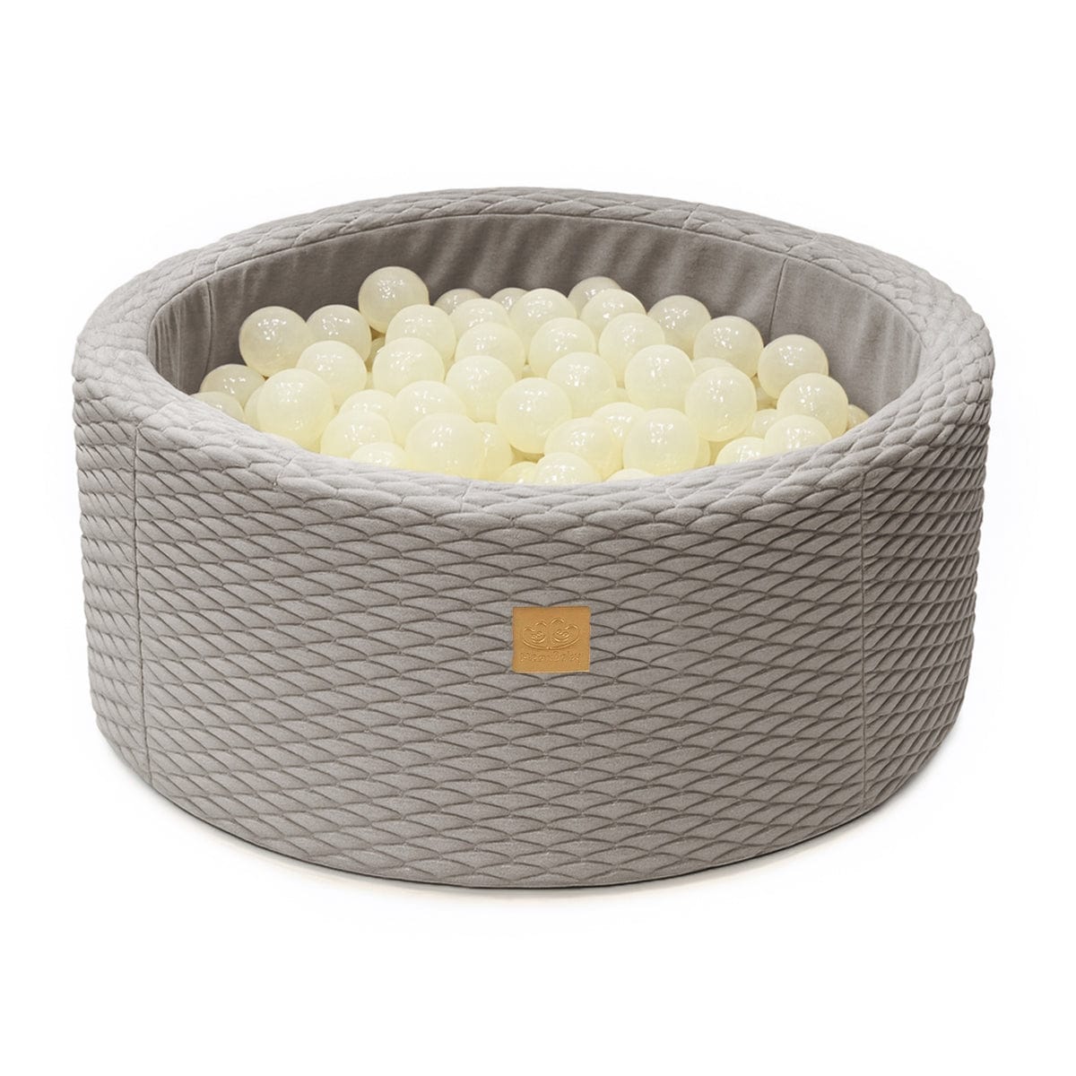 Meowbaby Ball Pit for Child | Balls to Choose | Stone Gray | Dune