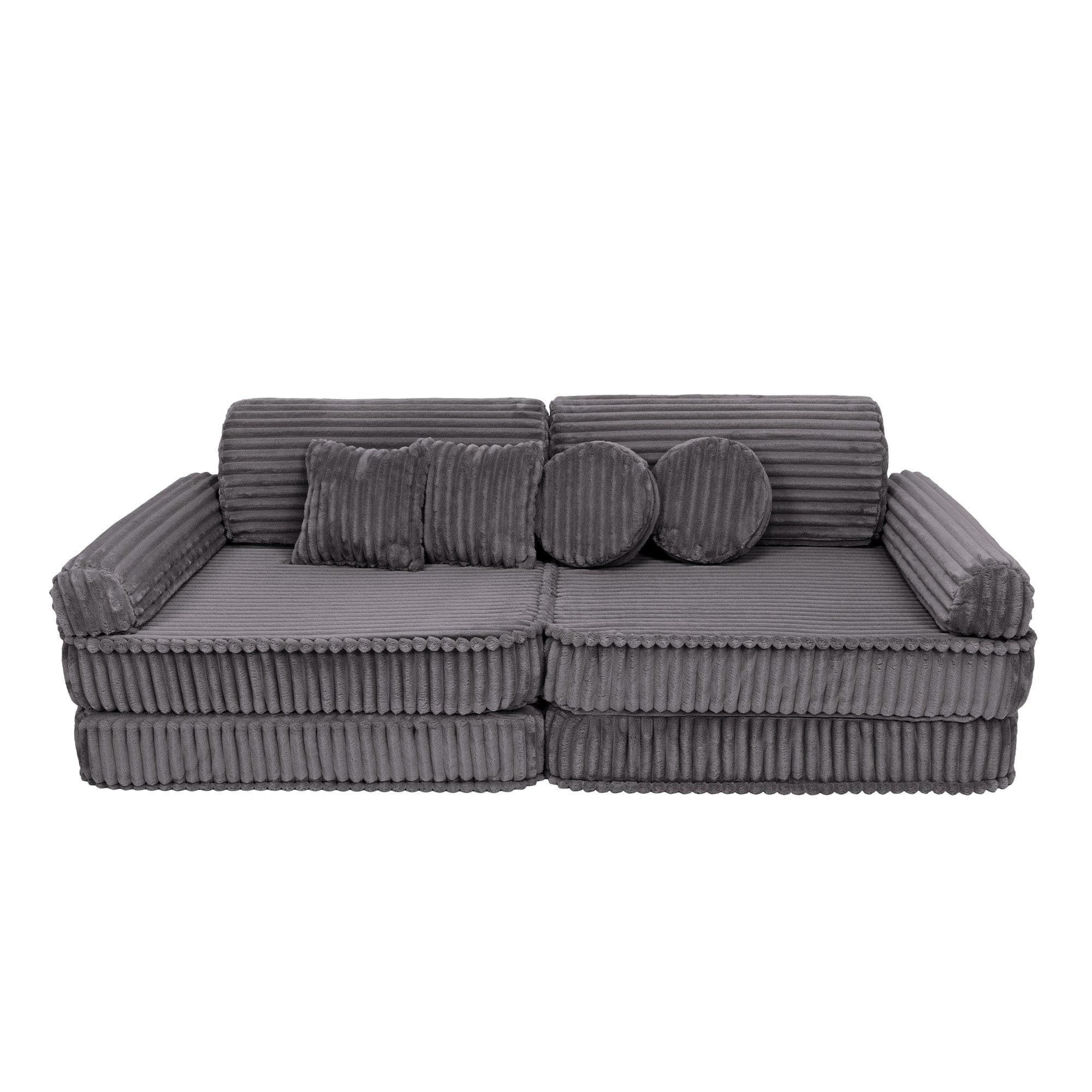 Meowbaby Kids Play Sofa - Modular Play Couch | 10 Pieces | Churros