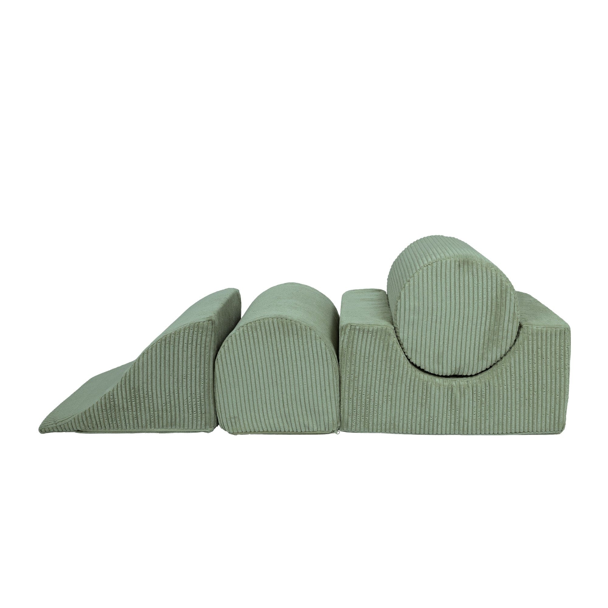 MeowBaby Aesthetic Kids Foam Climbing Blocks - Baby Soft Play Set | 5 Elements