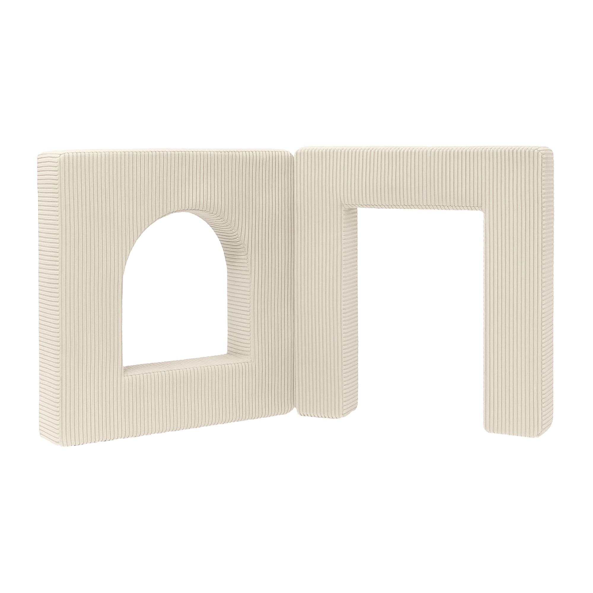 Meowbaby Aesthetic Soft Play Set for Toddlers | Foam Playground Archway | 4 Elements