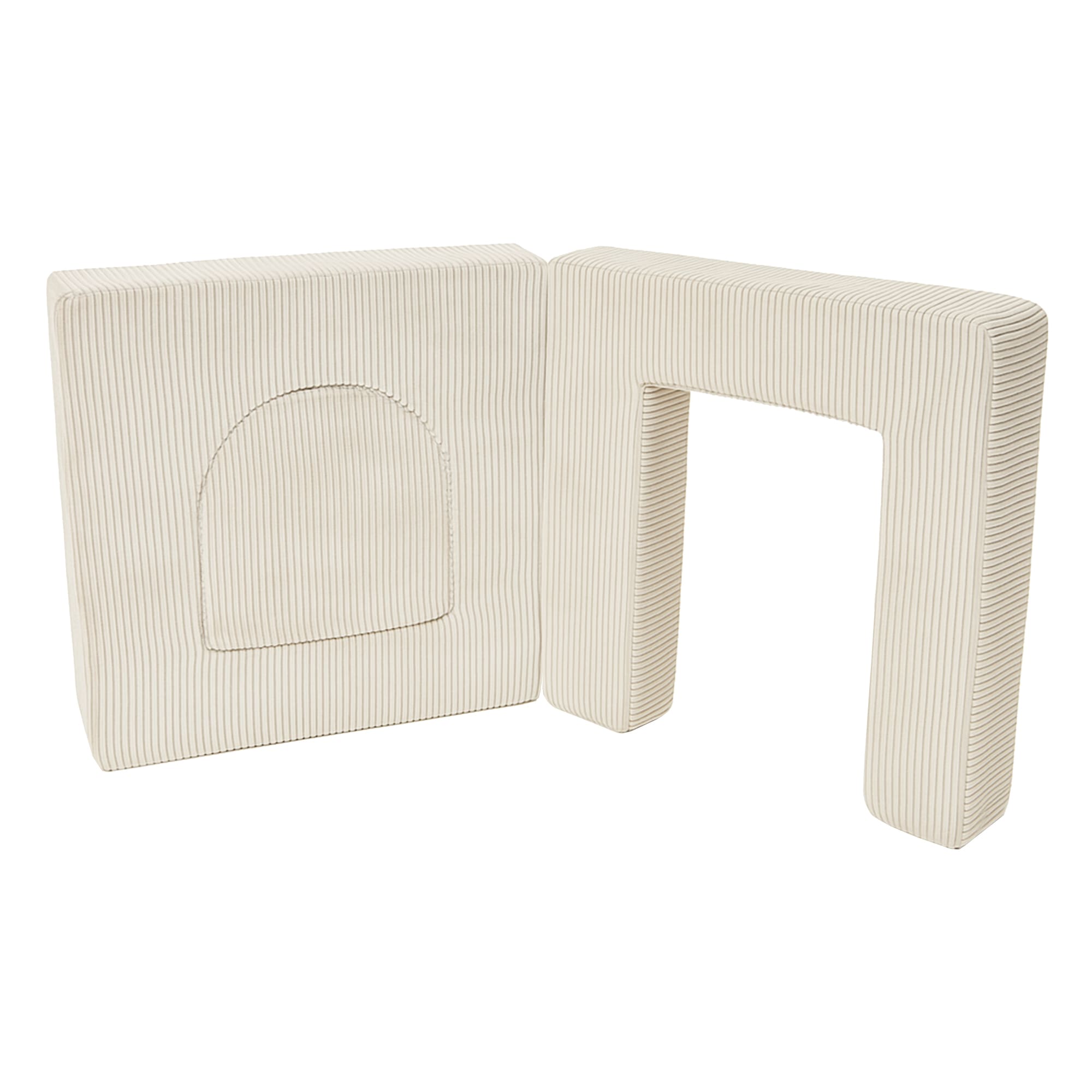 Meowbaby Aesthetic Soft Play Set for Toddlers | Foam Playground Archway | 4 Elements