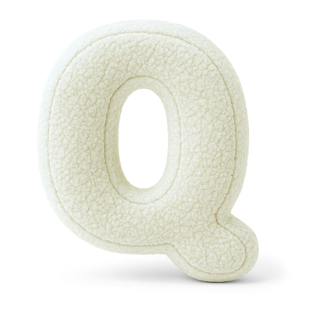Meowbaby Alphabet Letter Pillow Cream | Bearly