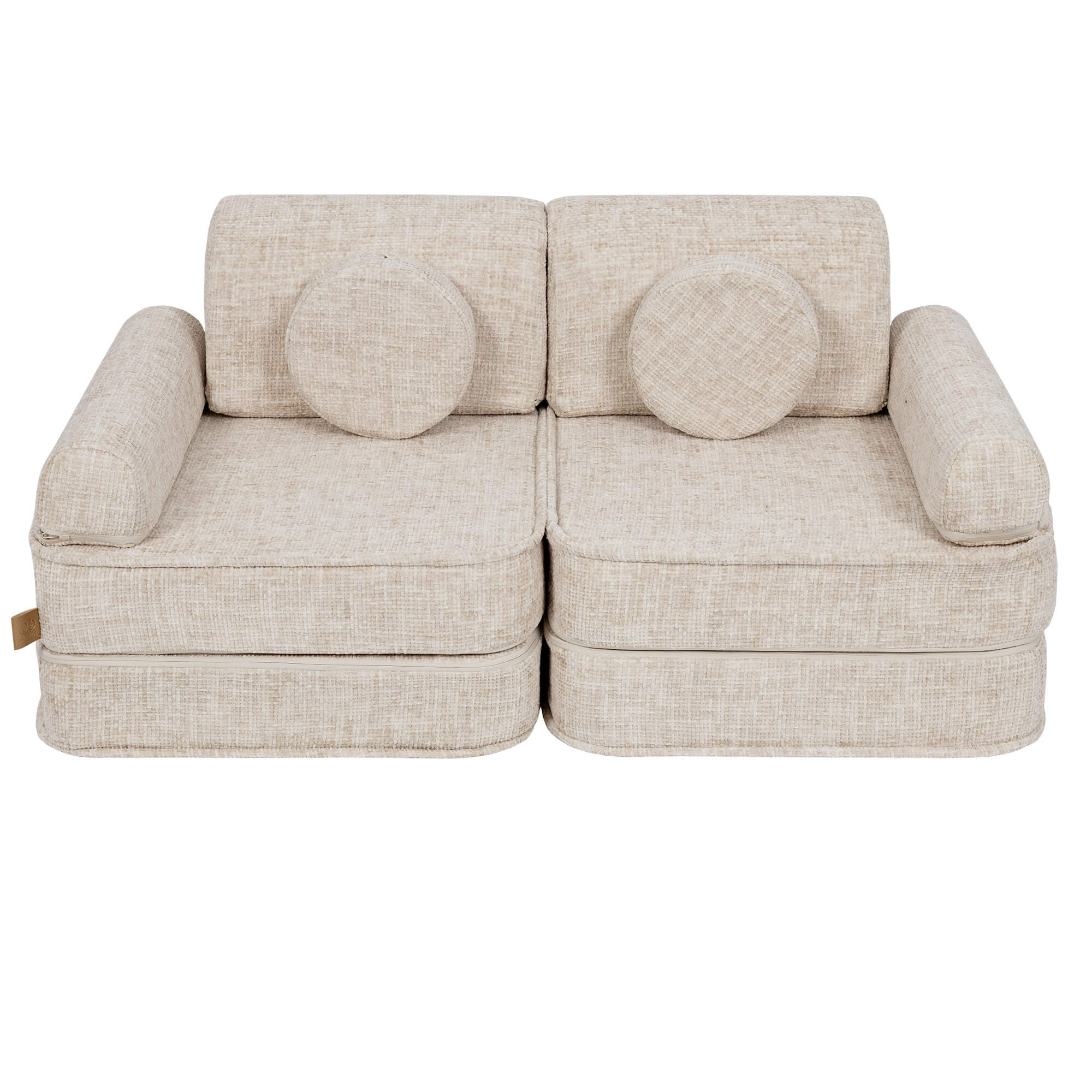 Meowbaby Tangle Pocket Sofa Plus Marshmallow Beige