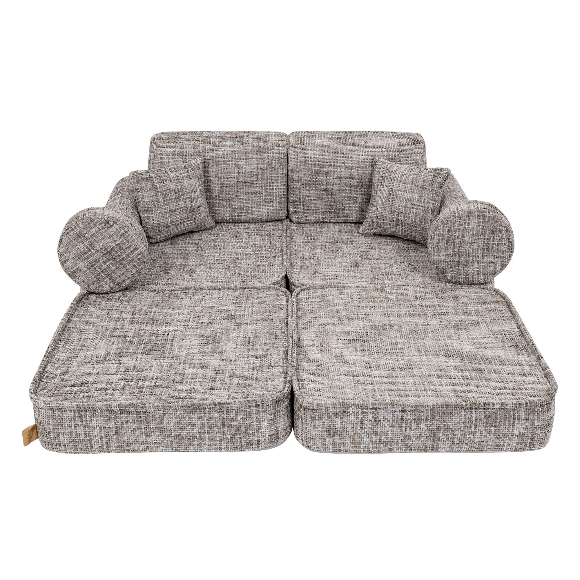 Meowbaby Tangle Pocket Sofa Plus Moon Grey