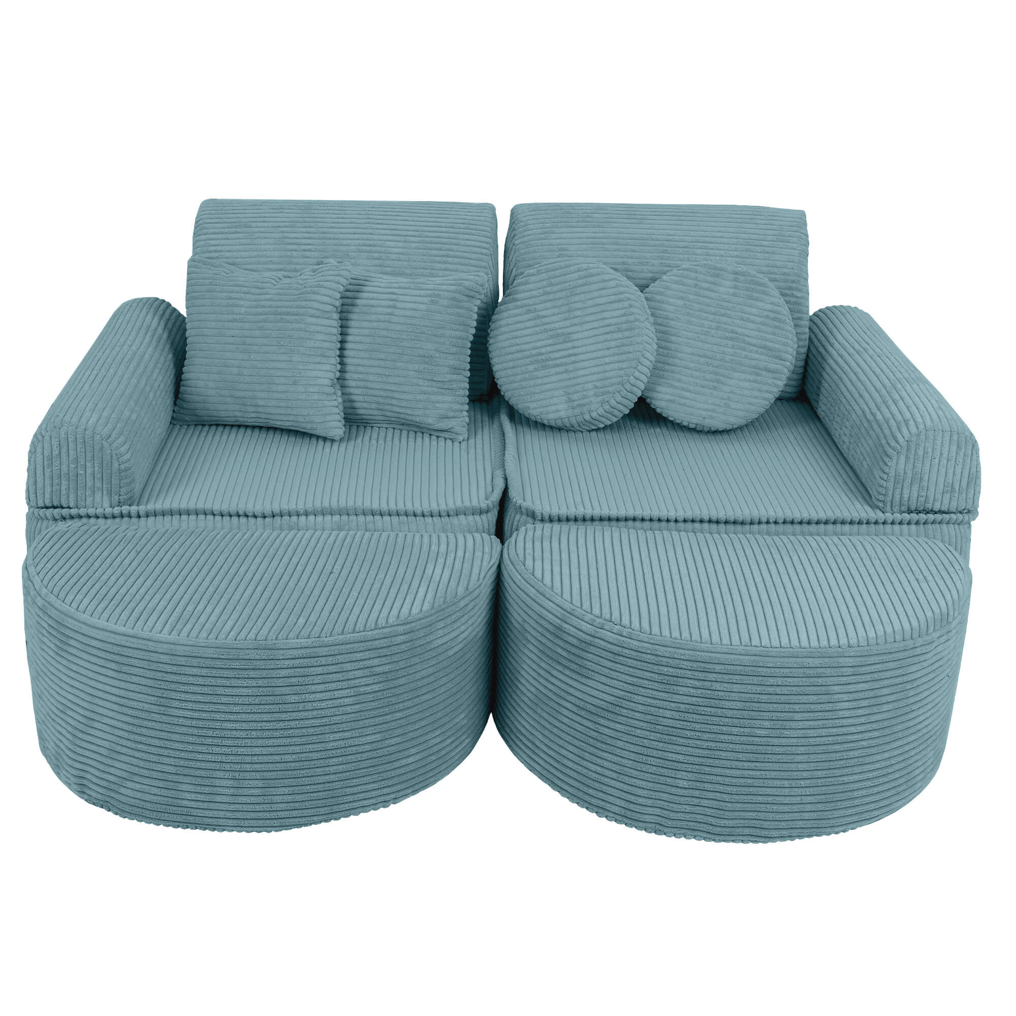 Aesthetic Sofa Max – Modular Kids Play Sofa Bed | 12 Pieces
