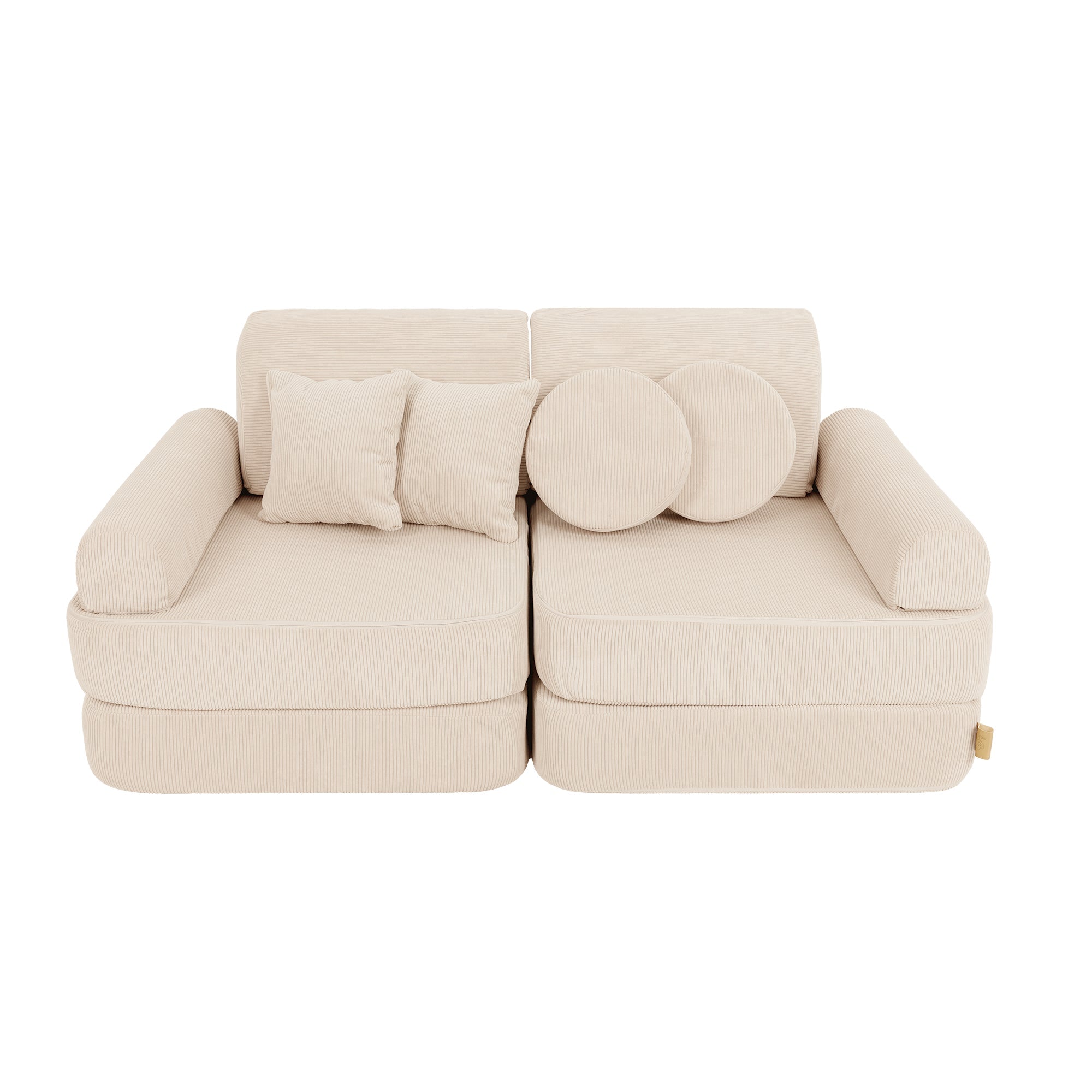 MeowBaby Slimcord Play Sofa Plus – Modular Kids Play Sofa Bed | 10 Pieces