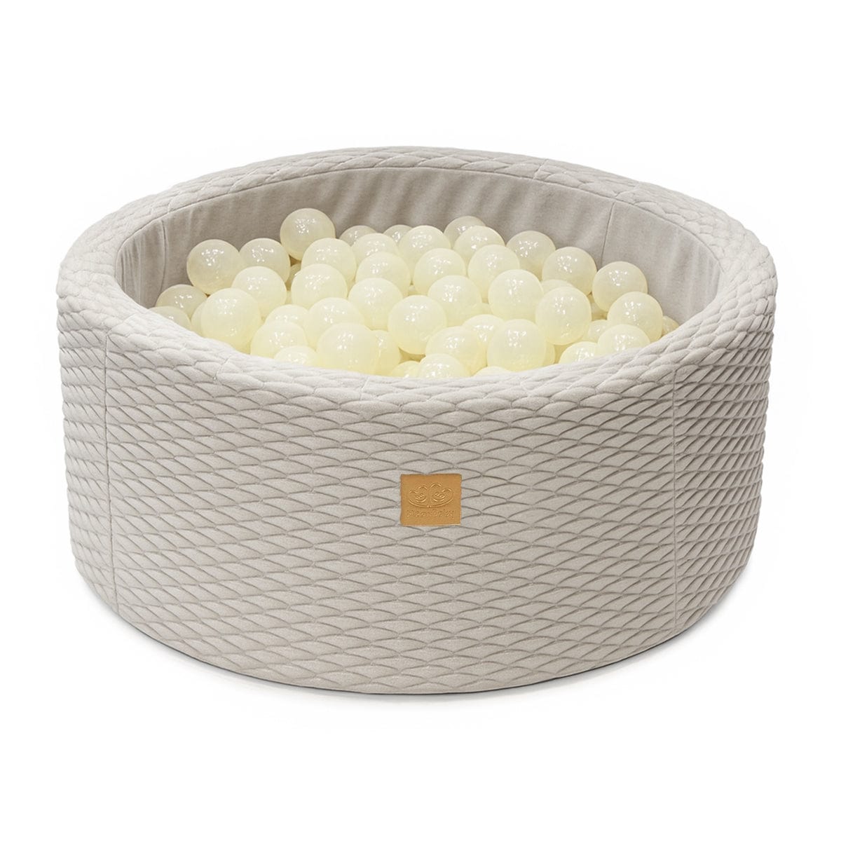 Meowbaby Ball Pit for Child | Balls to Choose | Ivory | Dune