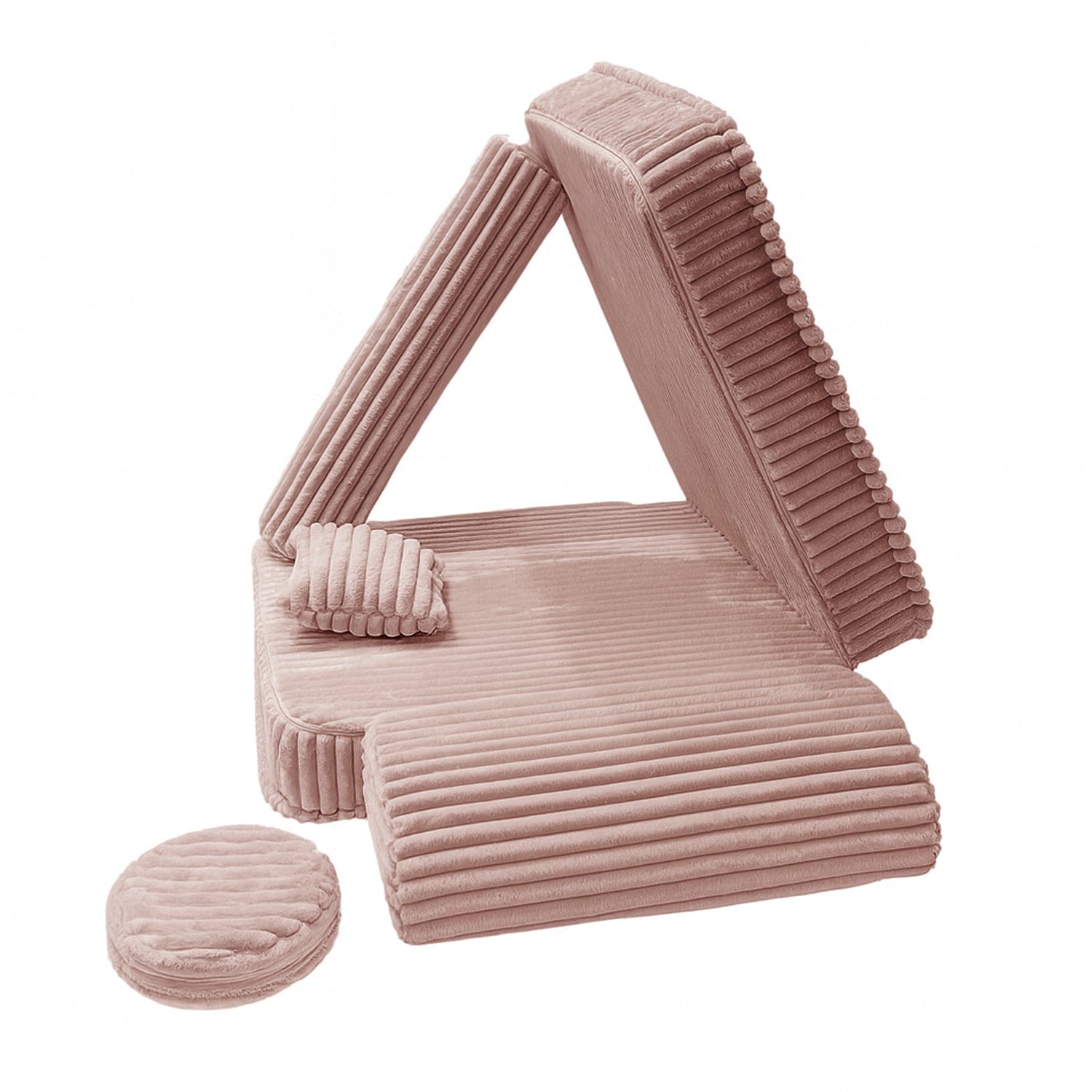 Meowbaby Modular Chair for Kids – 5 Pieces | Churros | 80cm 