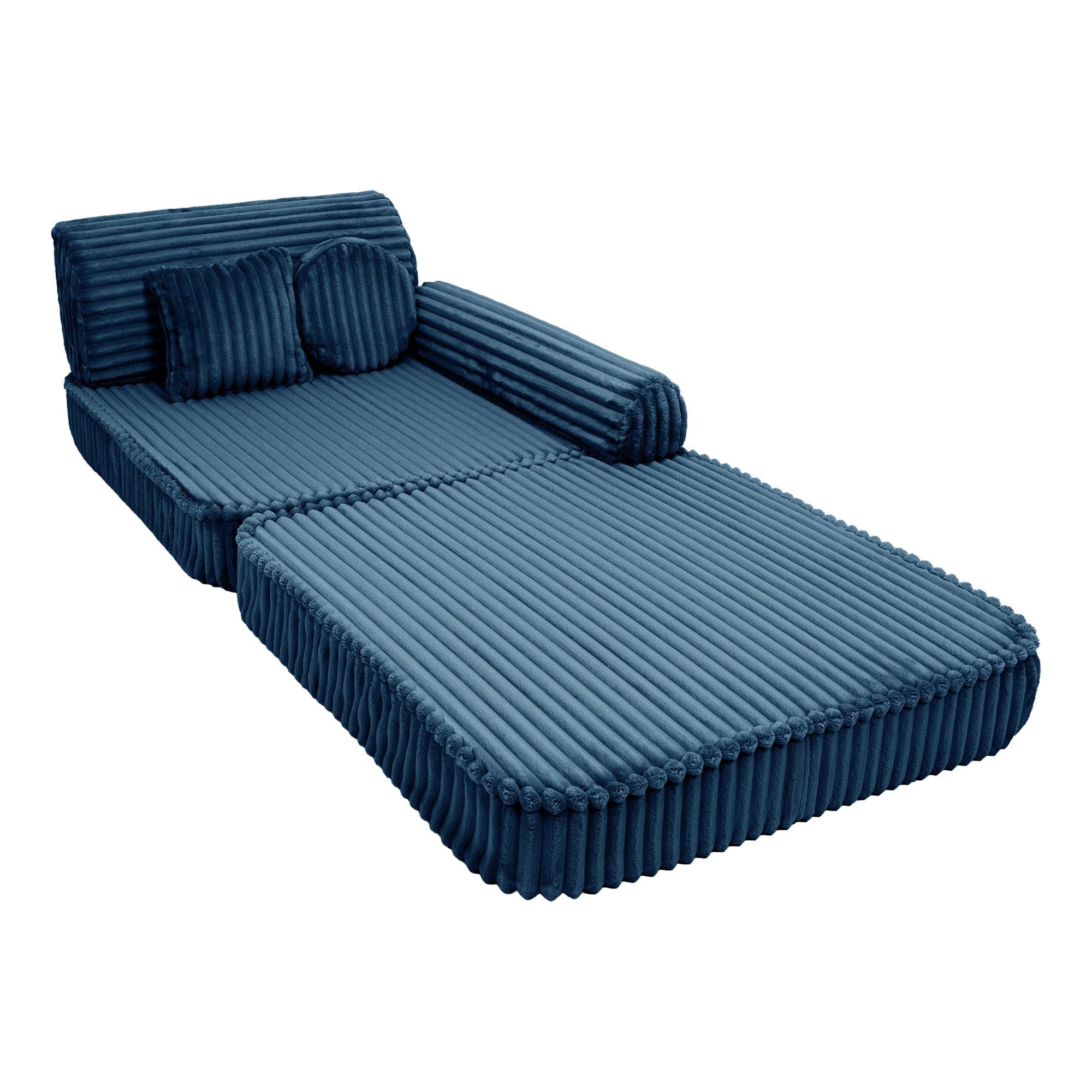 Meowbaby Kids Play Sofa - Modular Play Couch | 10 Pieces | Churros