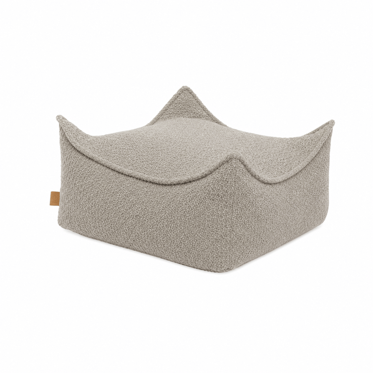 Meowbaby Boucle Square Puff