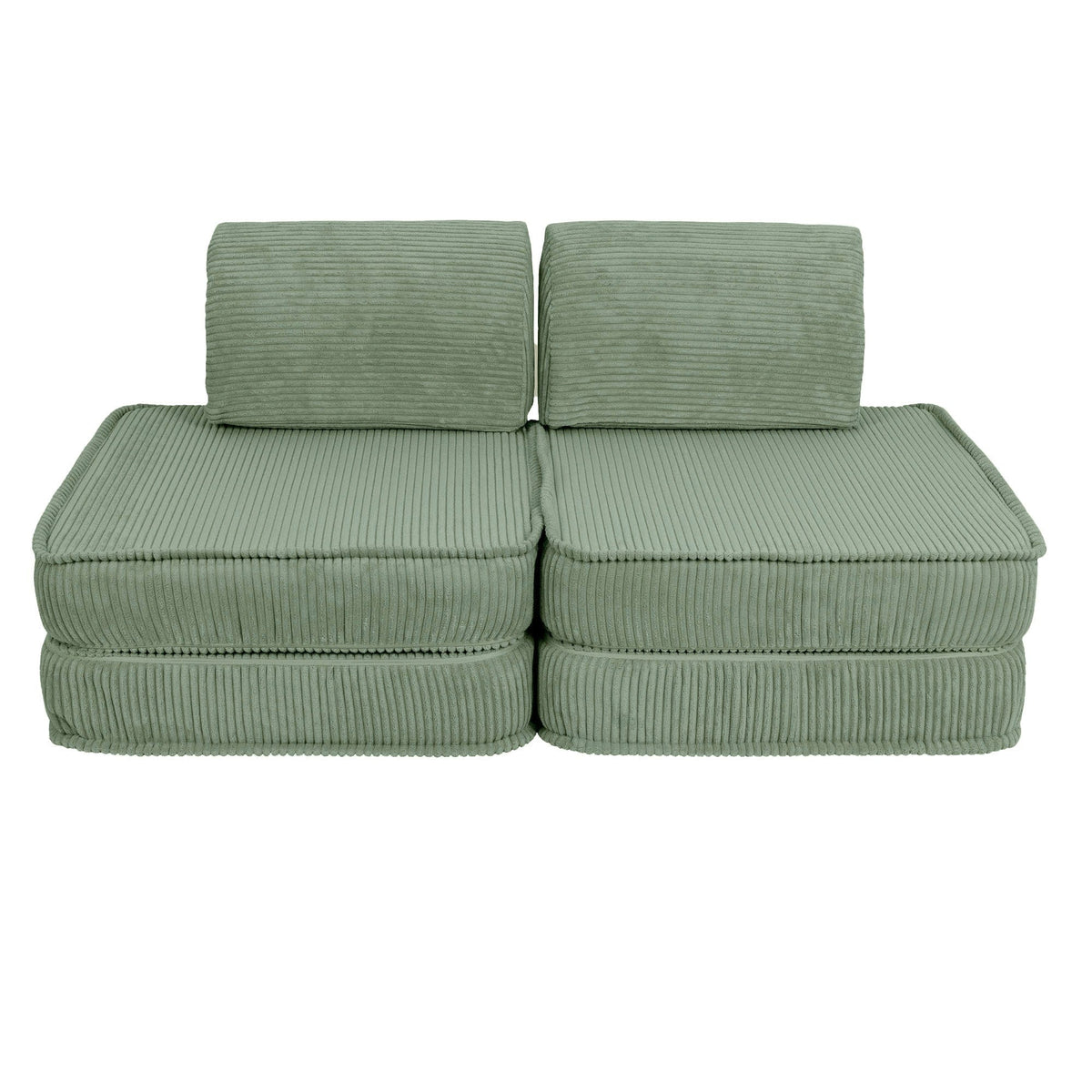 Meowbaby Aesthetic Sofa Basic – Modular Kids Play Sofa Bed | 4 Pieces