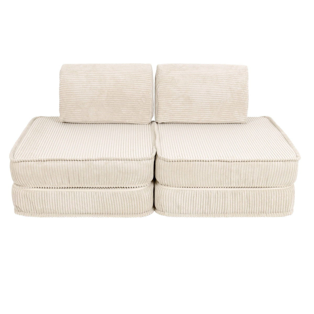 Meowbaby Aesthetic Sofa Basic – Modular Kids Play Sofa Bed | 4 Pieces